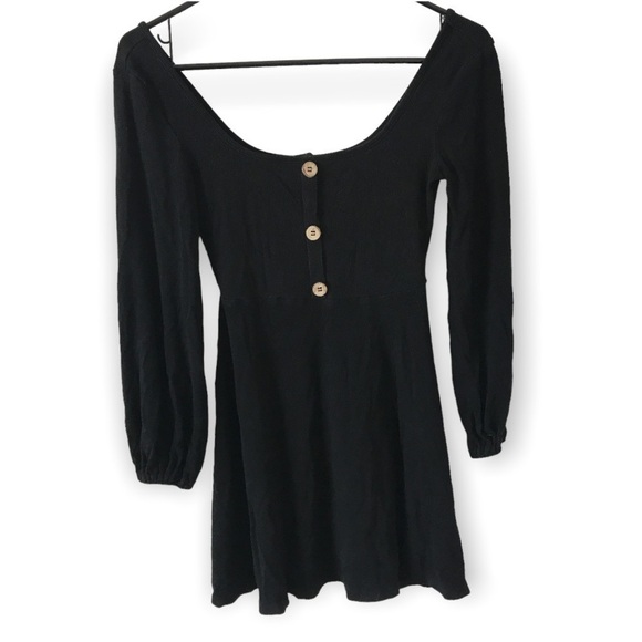 SHEIN Dresses & Skirts - 3/$15 Shein black long sleeve mini dress